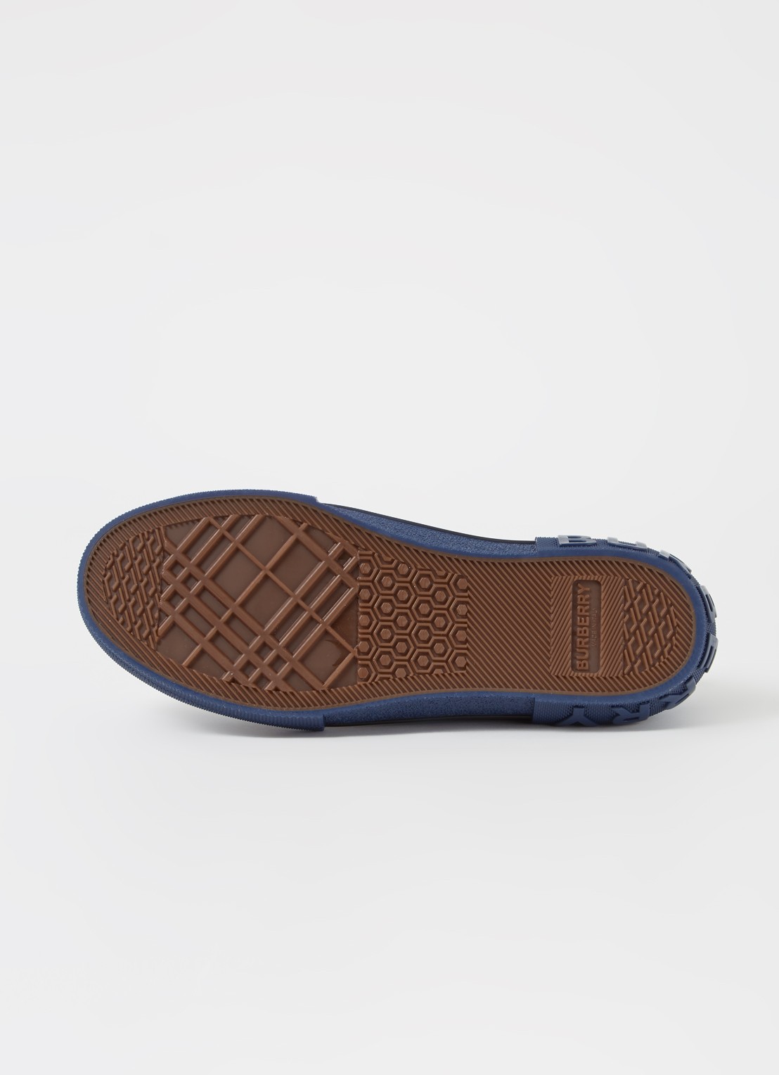 Burberry Jack Low sneaker van canvas - detail 5 denim