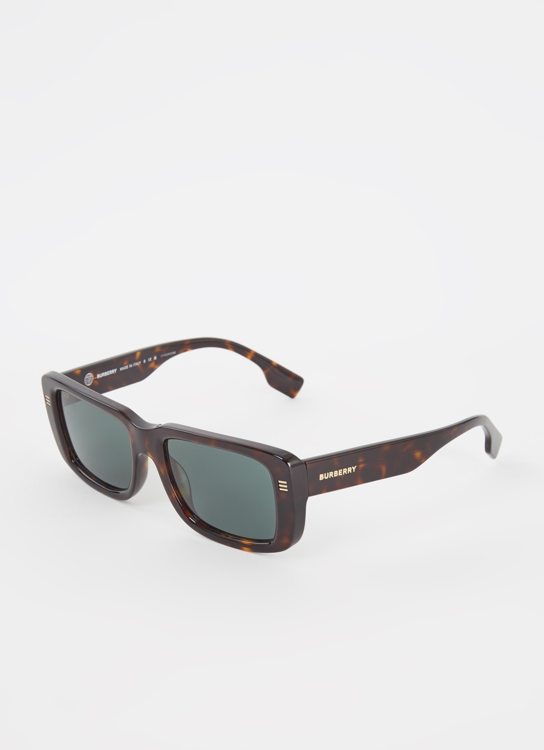 Burberry Javis zonnebril BE4376U  - voorkant donkerbruin