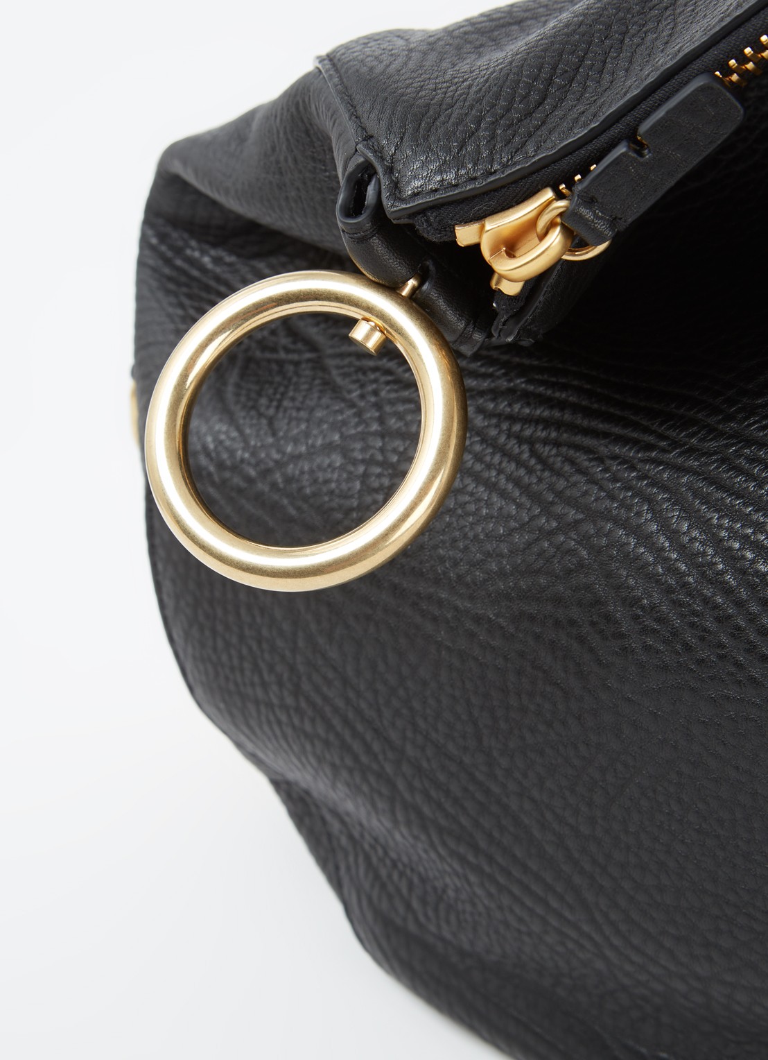 Burberry Knight Medium schoudertas van kalfsleer  - detail 3 zwart
