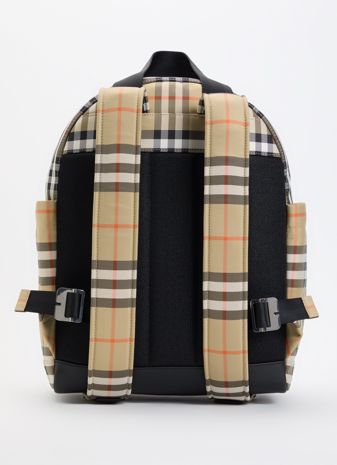 Burberry Luiertas met ruitdessin - achterkant 2 beige