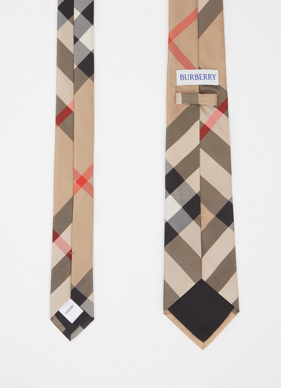 Burberry Manston stropdas van zijde - detail 3 beige