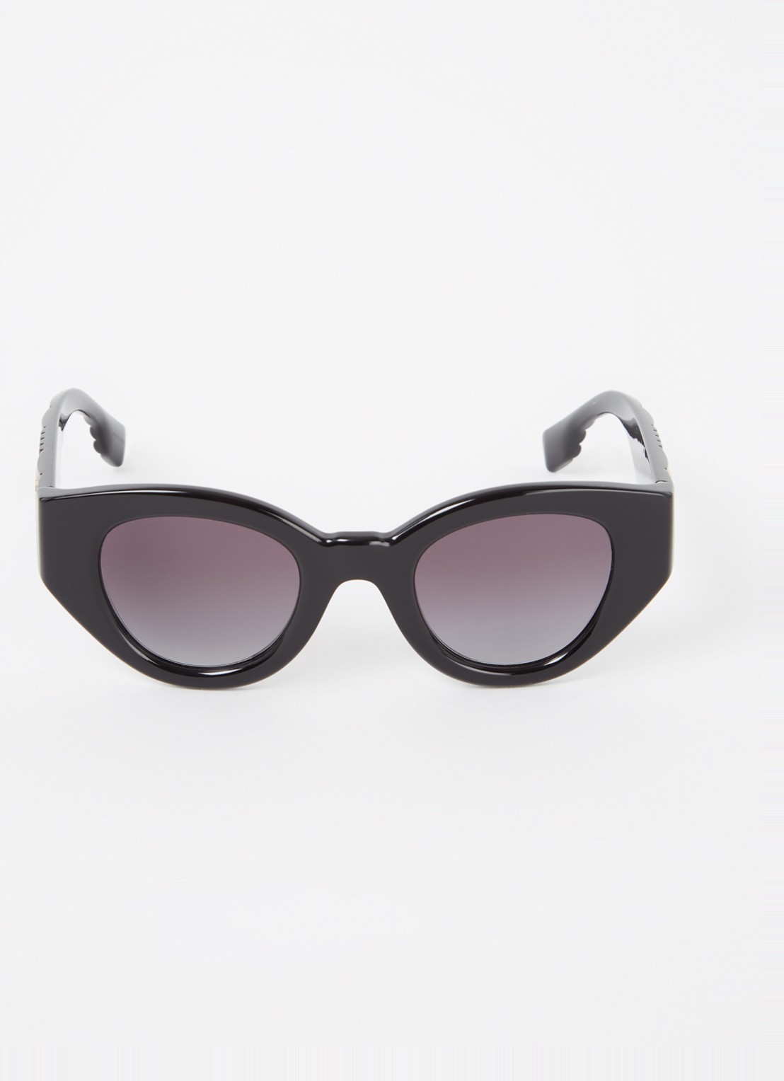 Burberry Meadow zonnebril BE4390  - detail zwart