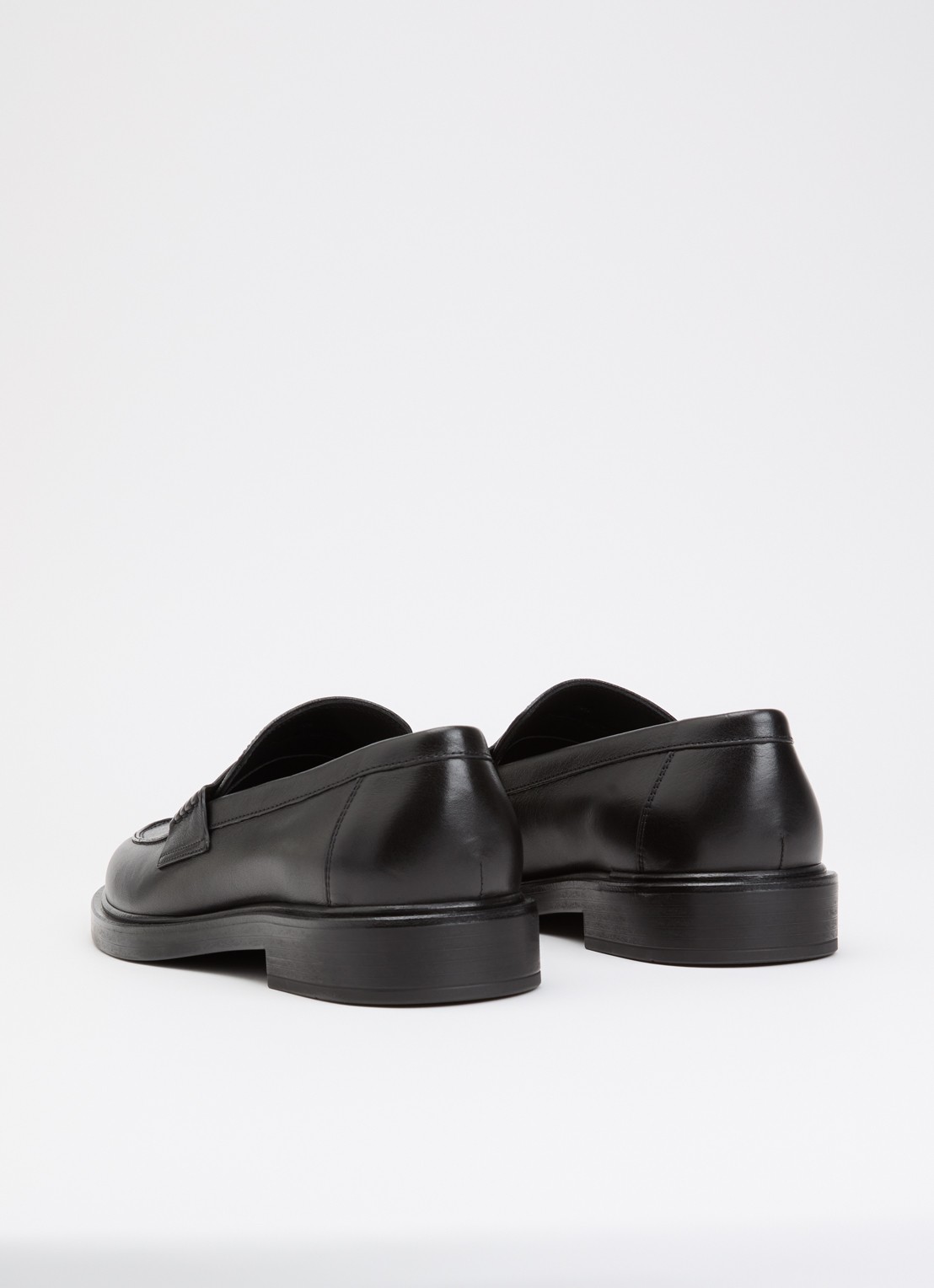 Burberry Pembroke loafer van kalfsleer  - achterkant 2 zwart