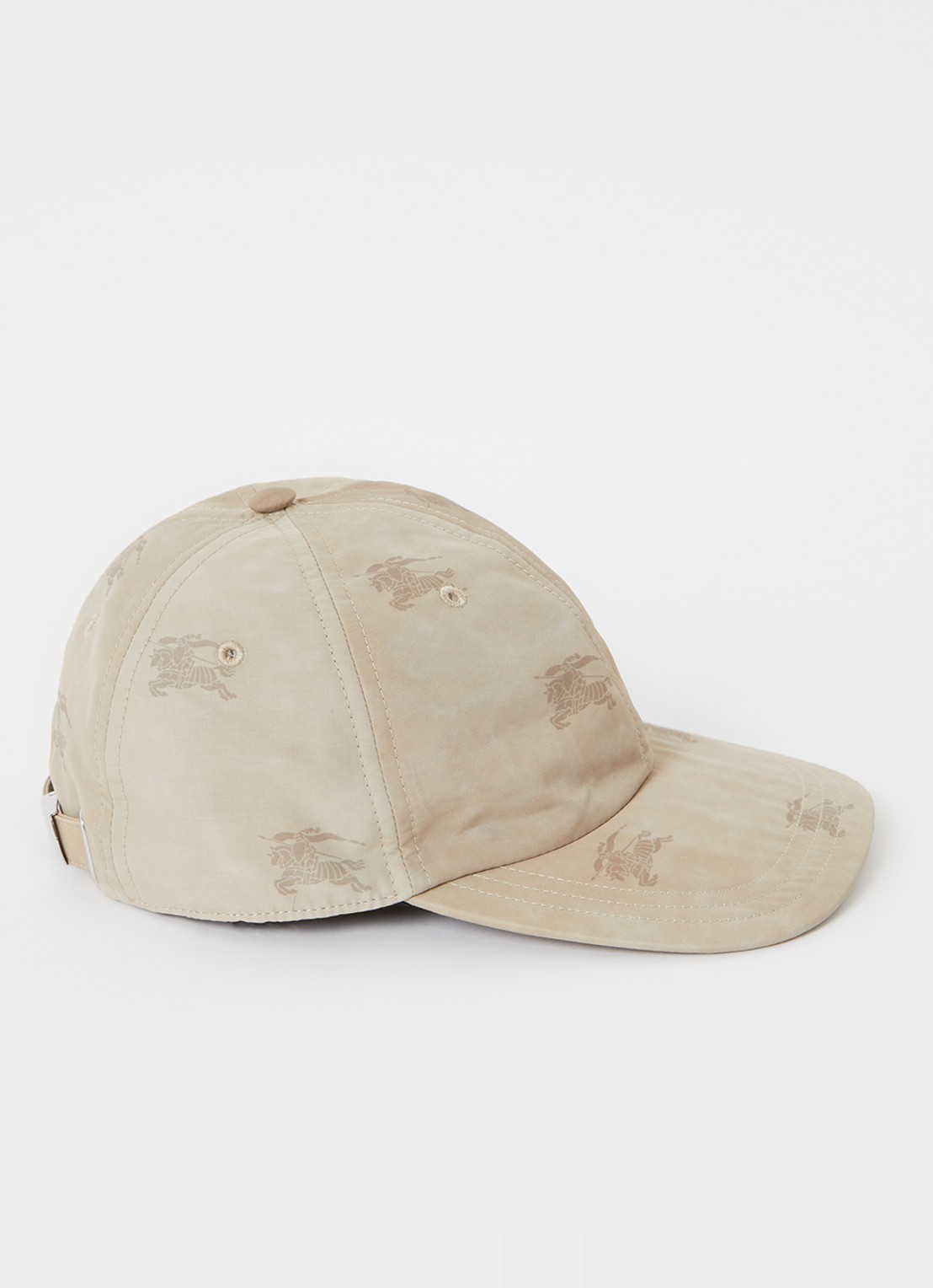 Burberry Pet met logoprint - voorkant lichtbruin