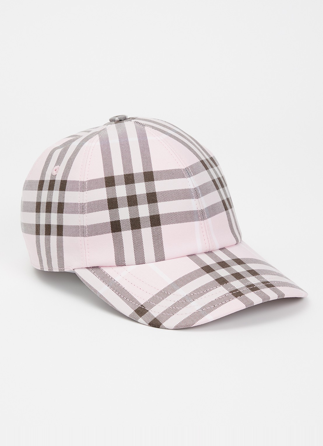 Burberry Pet met ruitdessin - voorkant 2 roze