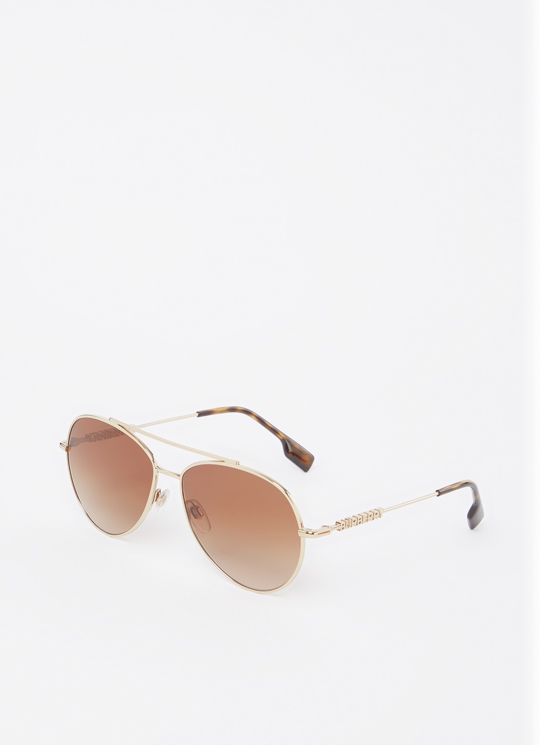 Burberry Piloten zonnebril BE3147 - voorkant goud