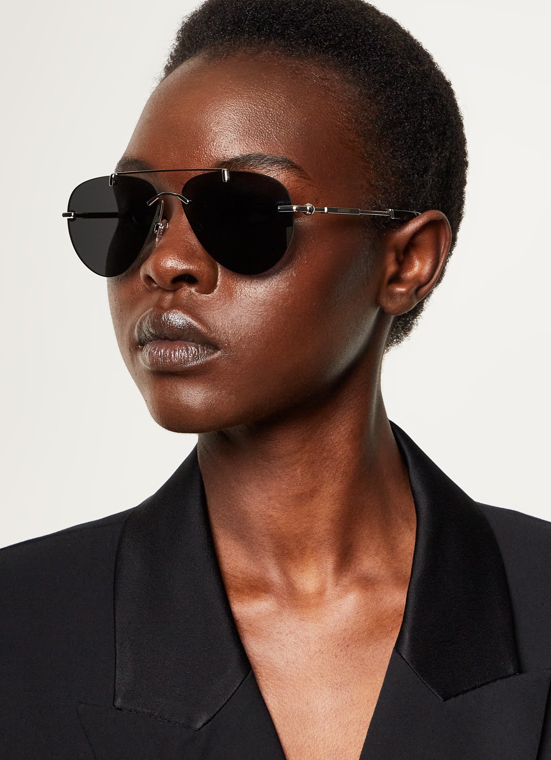 Burberry Piloten zonnebril BE3151 - voorkant 5 zilver