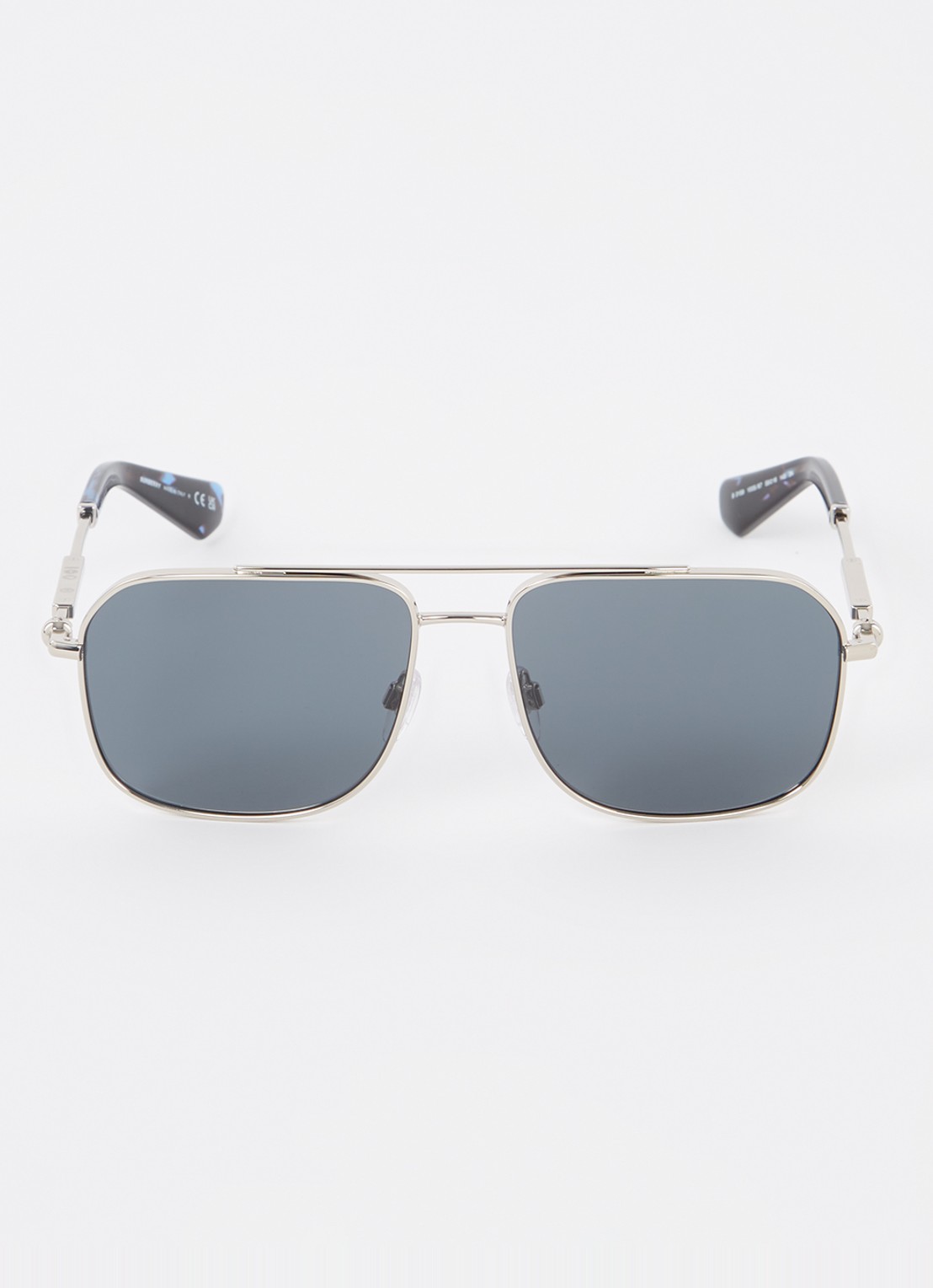 Burberry Piloten zonnebril BE3159 - detail 2 zilver