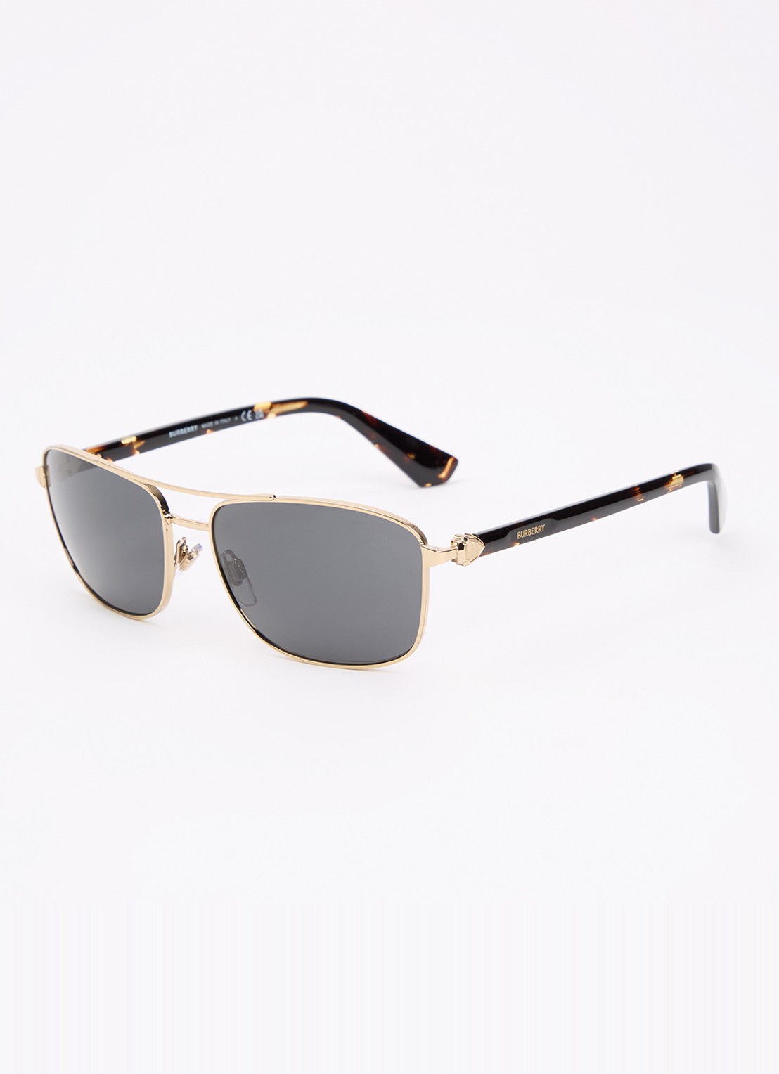 Burberry Piloten zonnebril BE3163 - voorkant 4 goud