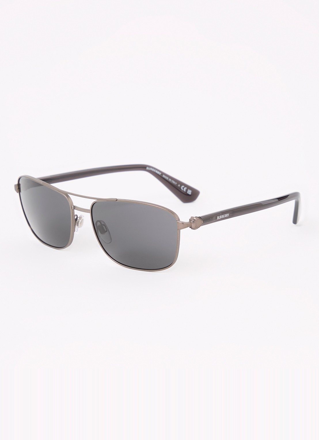 Burberry Piloten zonnebril BE3163 - voorkant 4 zwart