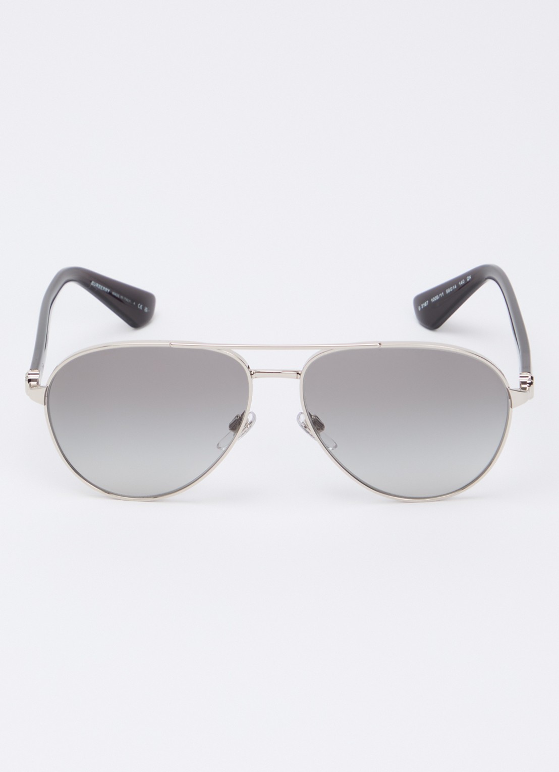 Burberry Piloten zonnebril BE3167 - detail 2 zwart