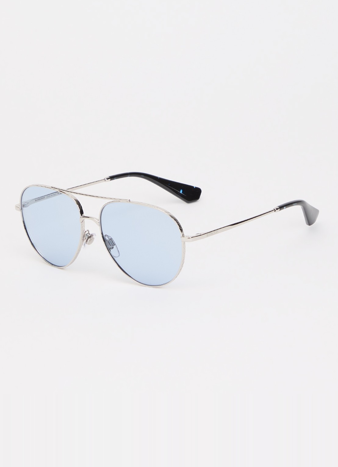 Burberry Piloten zonnebril BE3172 - voorkant zilver