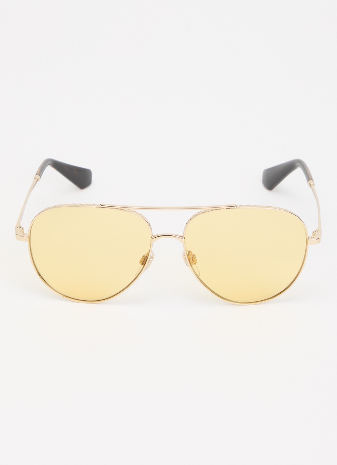 Burberry Piloten zonnebril BE3172 - detail goud