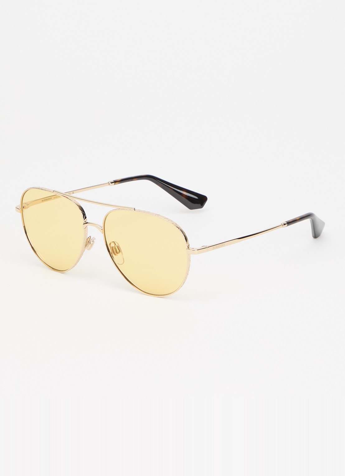 Burberry Piloten zonnebril BE3172 - voorkant 4 goud