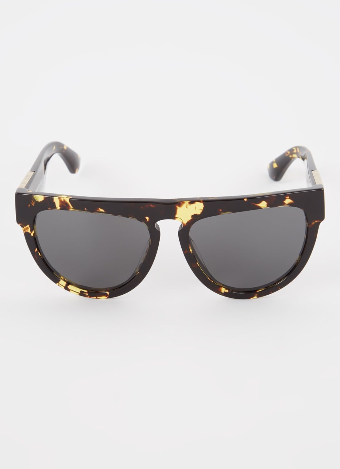Burberry Piloten zonnebril BE4416U - detail 3 donkerbruin