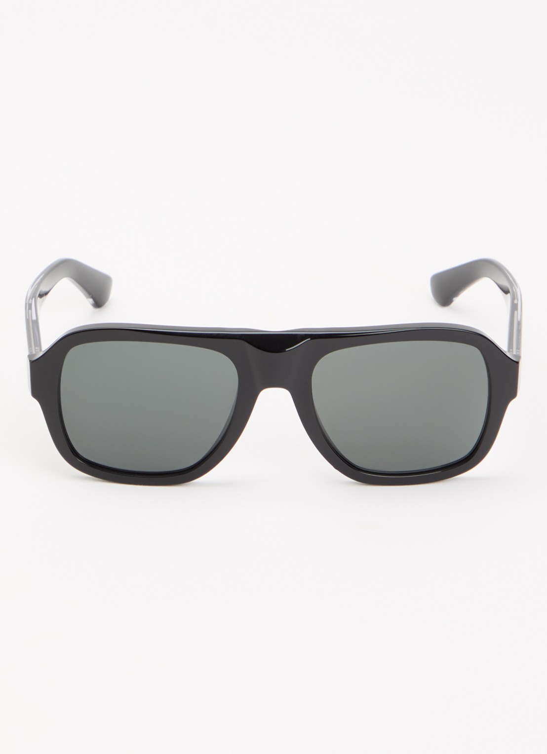 Burberry Piloten zonnebril BE4478 - detail zwart