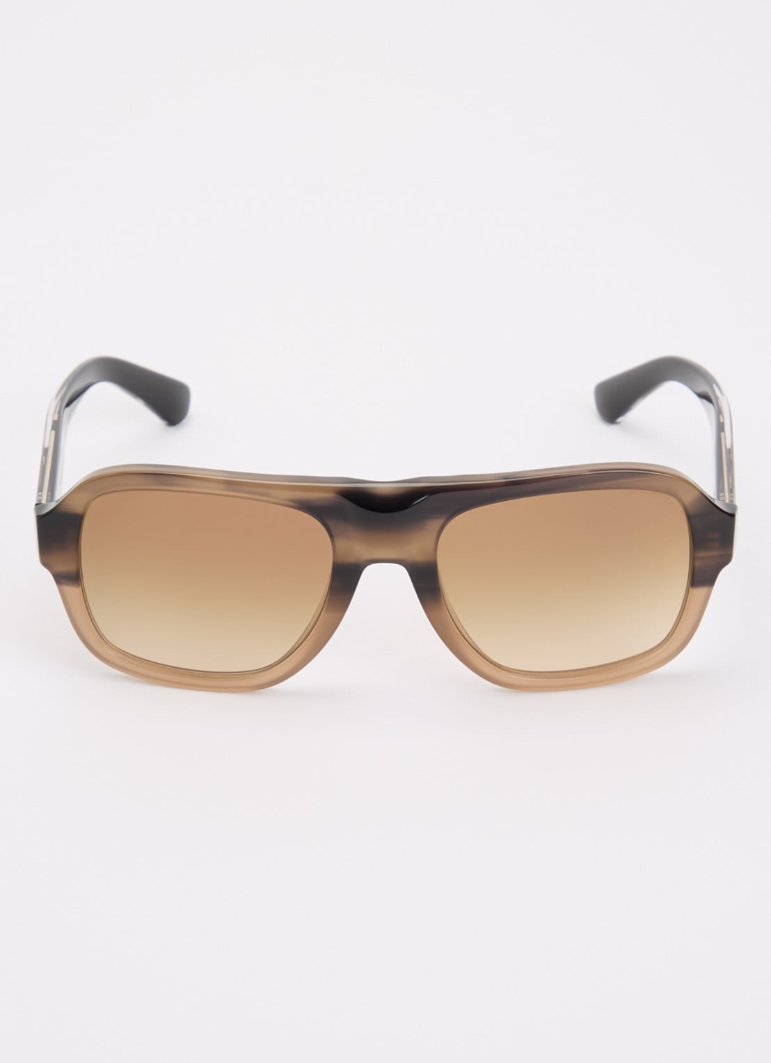 Burberry Piloten zonnebril BE4478 - detail 2 donkerbeige
