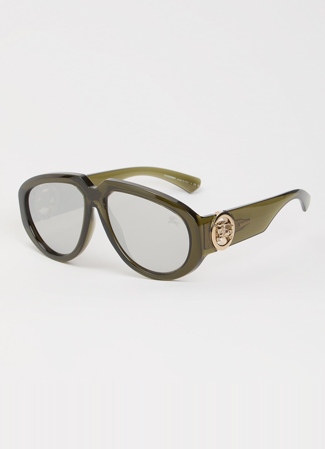 Burberry Piloten zonnebril BE4479U - voorkant groen
