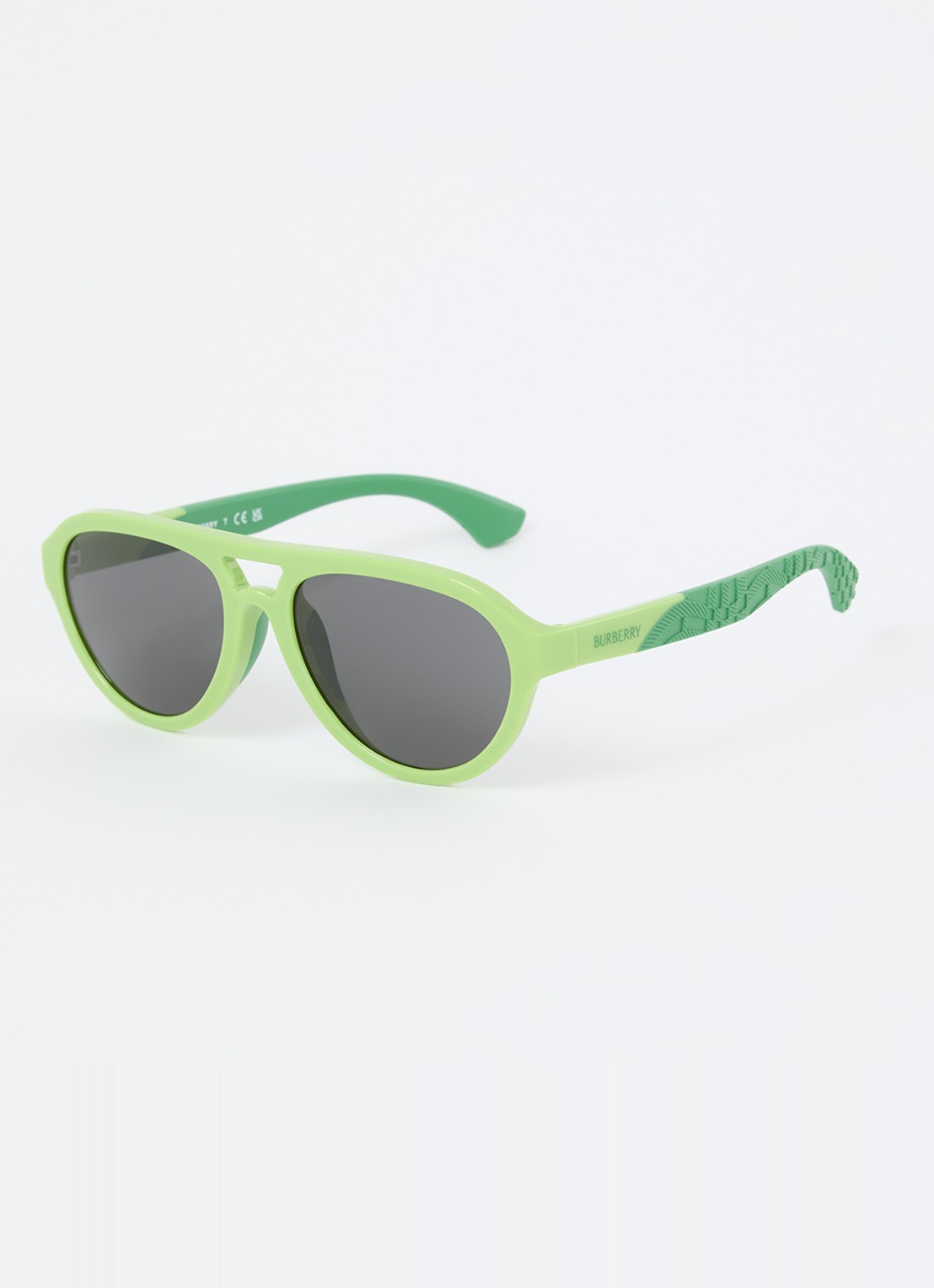 Burberry Piloten zonnebril JB4005U - voorkant 4 lime