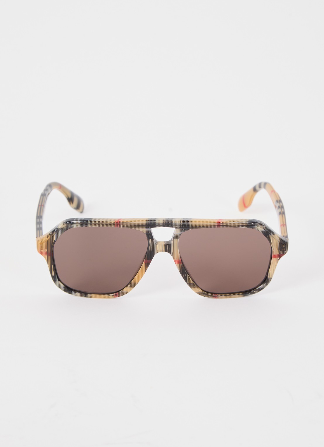 Burberry Piloten zonnebril JB4340 - voorkant 2 beige