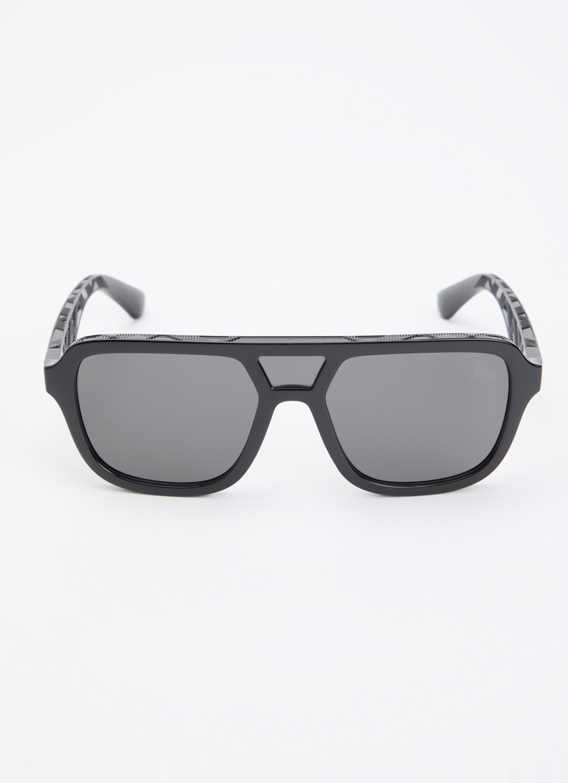 Burberry Piloten zonnebrillen BE4474U - detail zwart