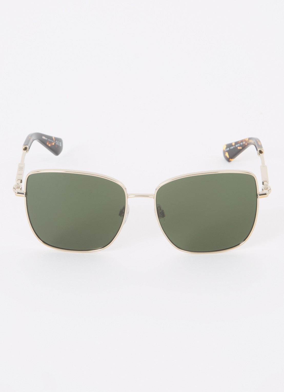 Burberry Retro zonnebril BE3158 - detail zilver