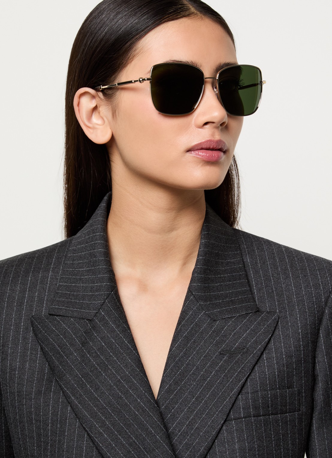 Burberry Retro zonnebril BE3158 - voorkant 5 zilver