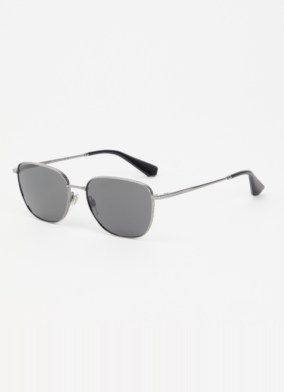 Burberry Retro zonnebril BE3171 - voorkant zilver