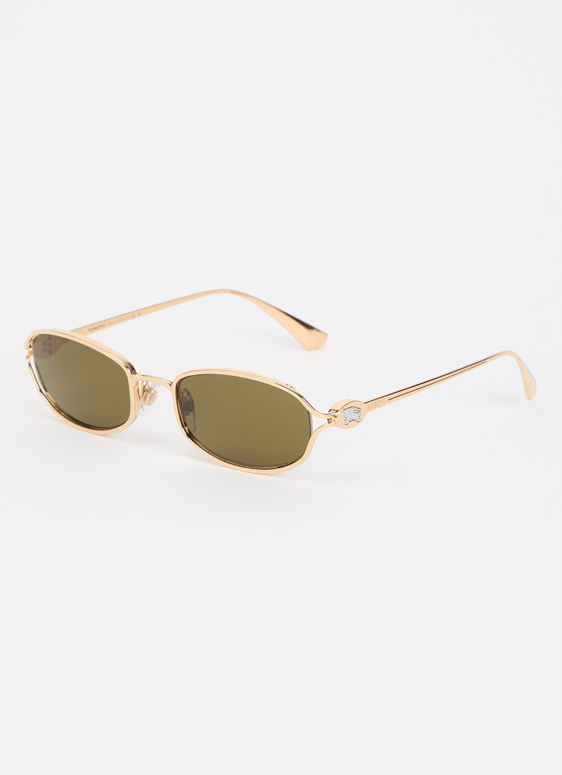 Burberry Retro zonnebril BE3177 - voorkant 4 goud