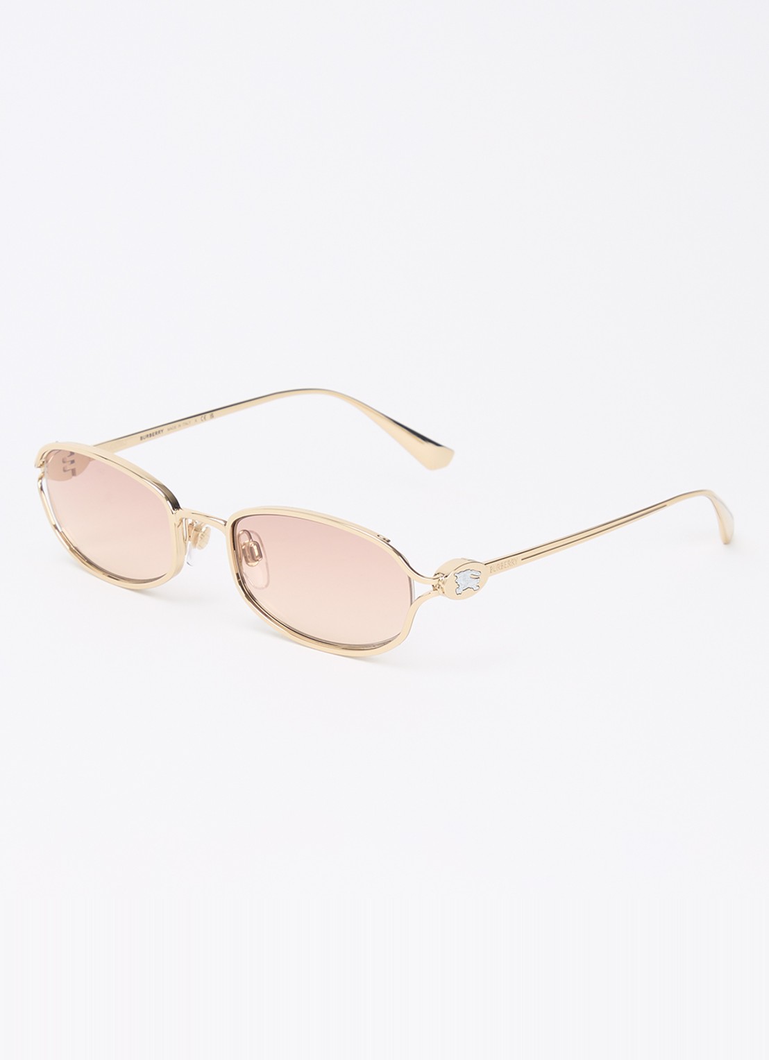 Burberry Retro zonnebril BE3177 - voorkant goud