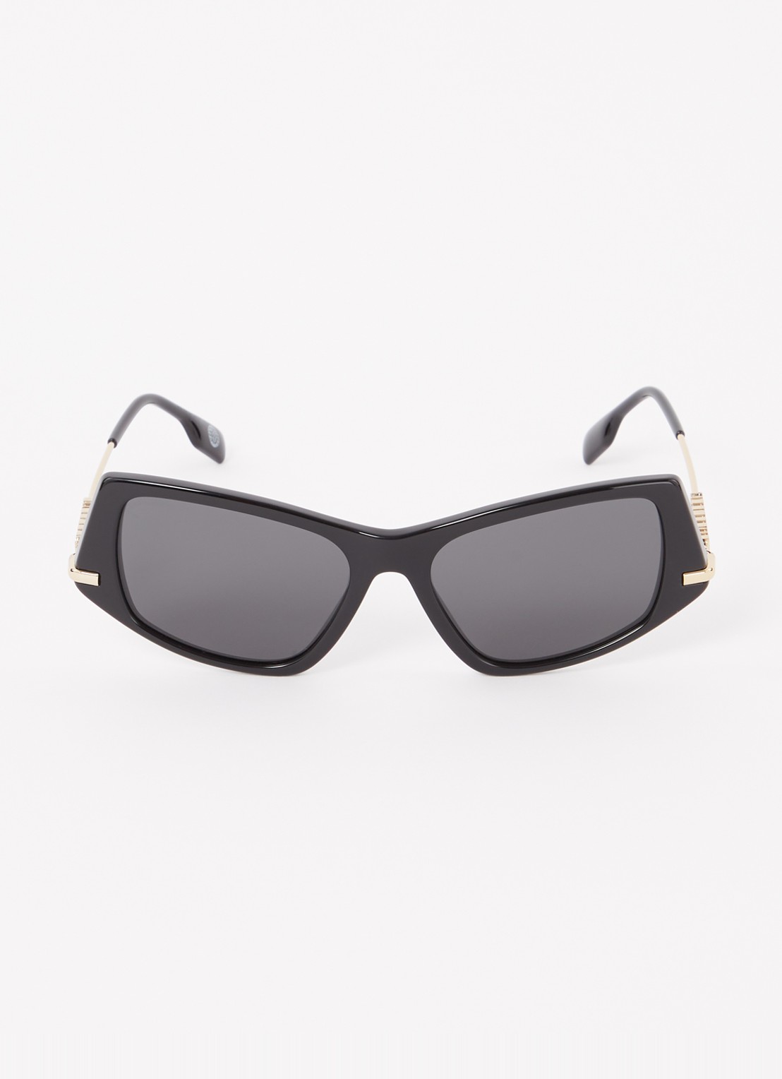 Burberry Retro zonnebril BE4408 - detail zwart