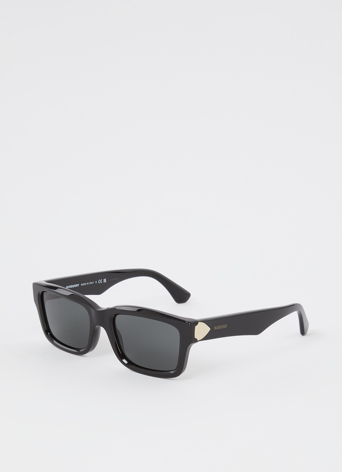 Burberry Retro zonnebril BE4443 - voorkant zwart