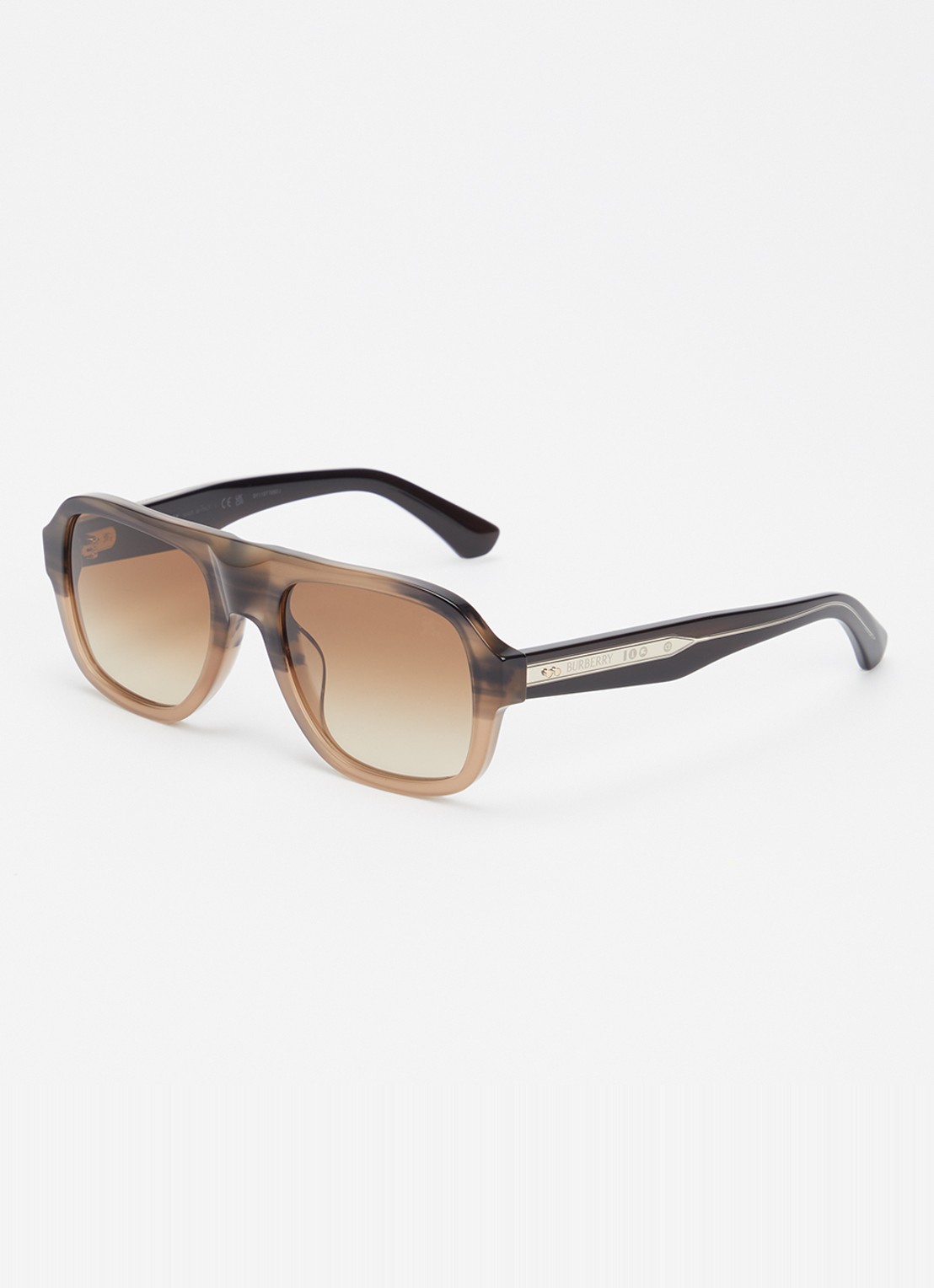 Burberry Retro zonnebril BE4478F - voorkant 4 bruin