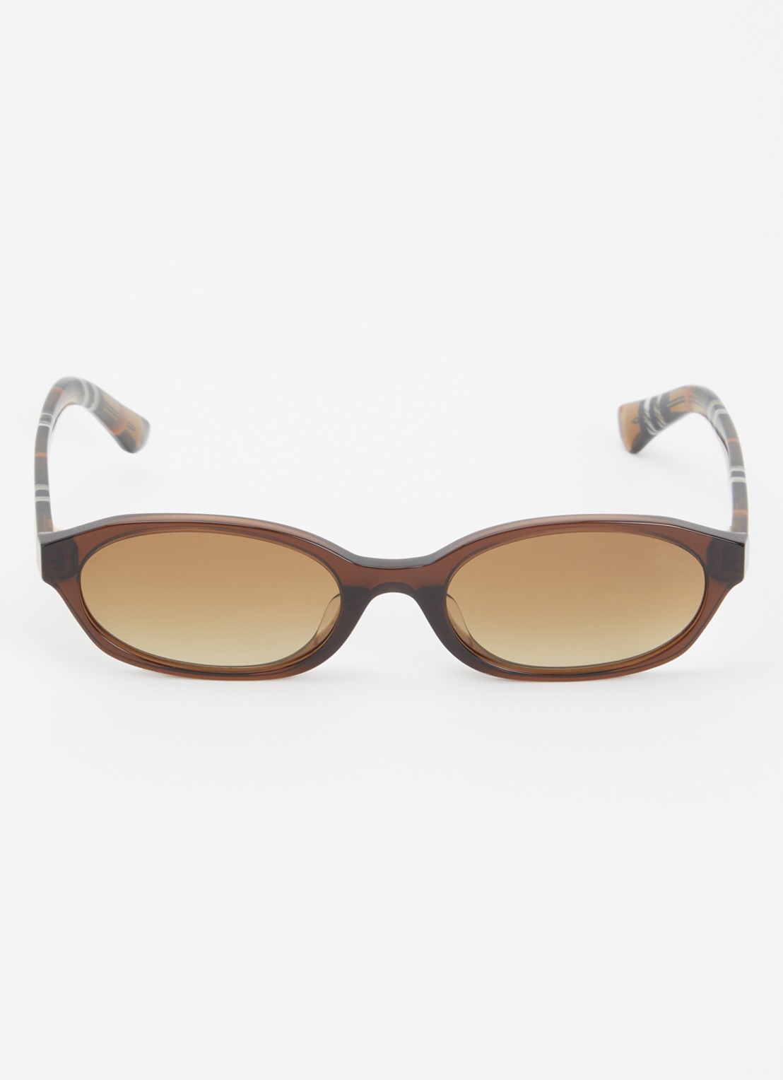 Burberry Retro zonnebril BE4508D - detail bruin