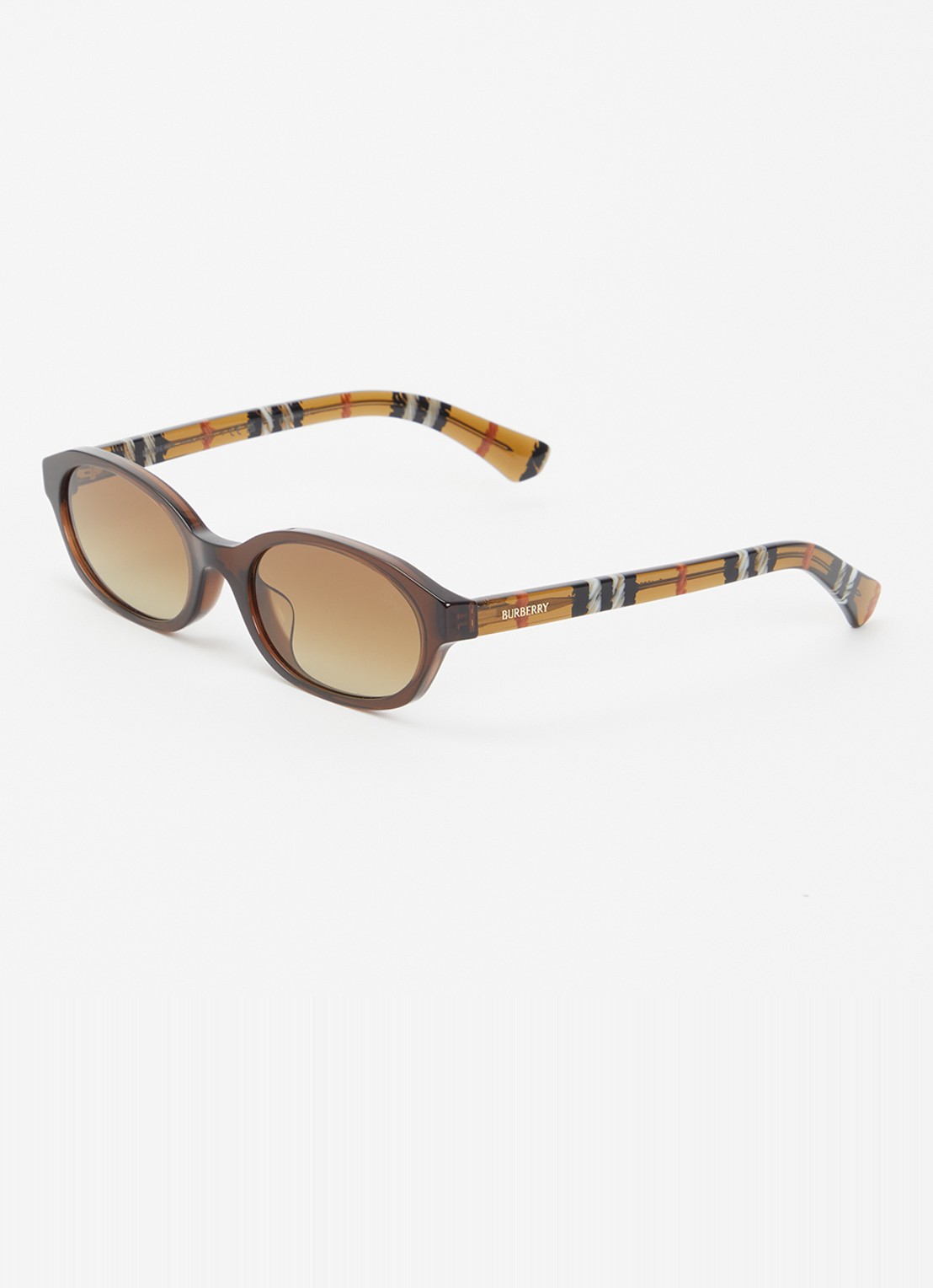 Burberry Retro zonnebril BE4508D - voorkant 4 bruin