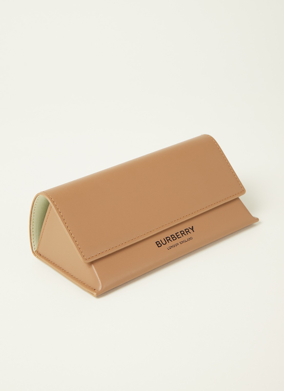 Burberry Retro zonnebril gepolariseerd BE4316 - detail 3 donkerbruin