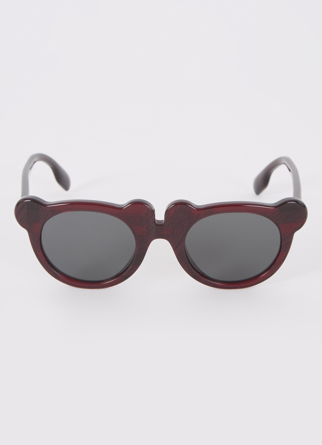 Burberry Retro zonnebril JB4355 - detail 2 donkerrood