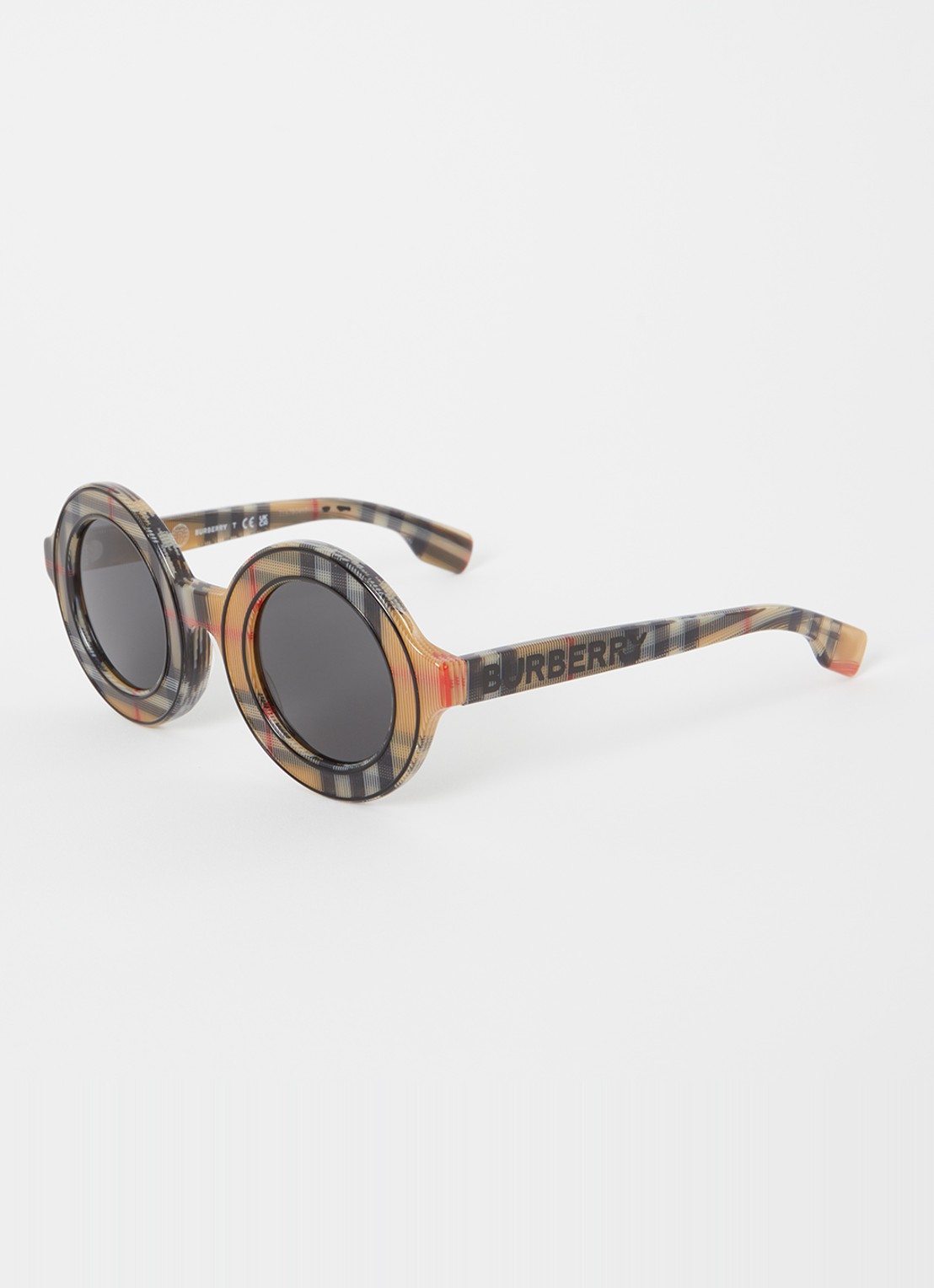 Burberry Retro zonnebril JB4386 - voorkant beige