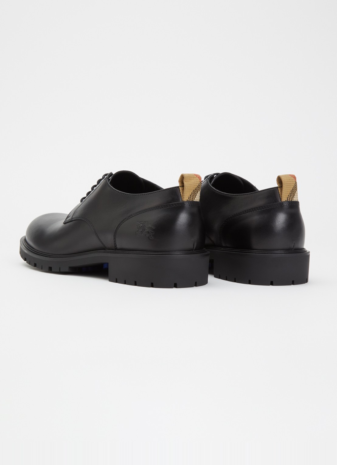 Burberry Rogue veterschoen van kalfsleer - achterkant 7 zwart