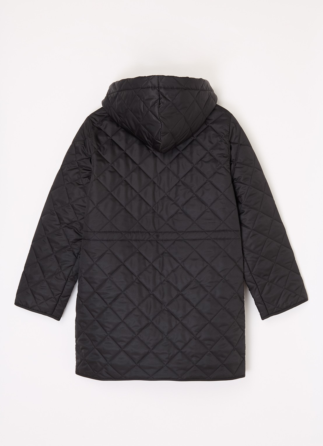 Burberry Rowan gewatteerde jas met quilt patroon - achterkant 3 zwart