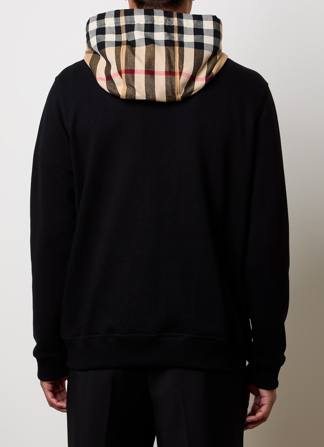 Burberry Samuel sweatvest met capuchon - achterkant 4 zwart
