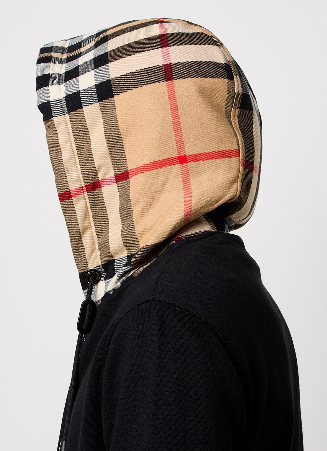 Burberry Samuel sweatvest met capuchon - detail 2 zwart