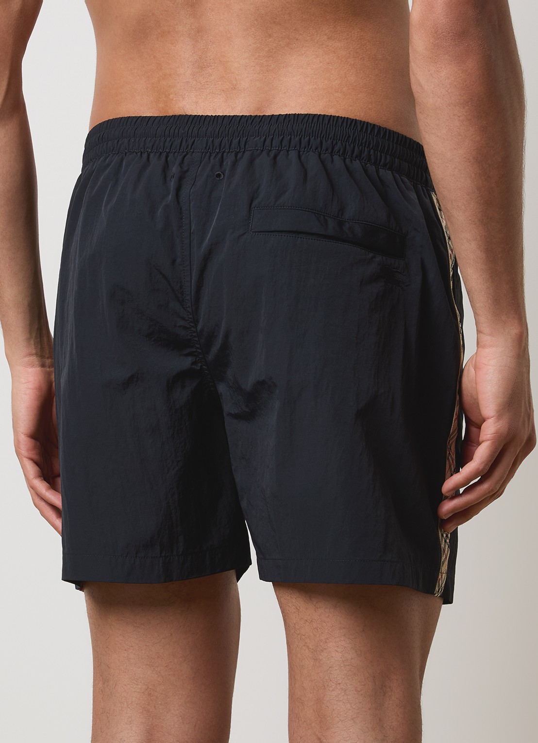 Burberry Seb zwemshorts met steekzakken - achterkant 3 zwart