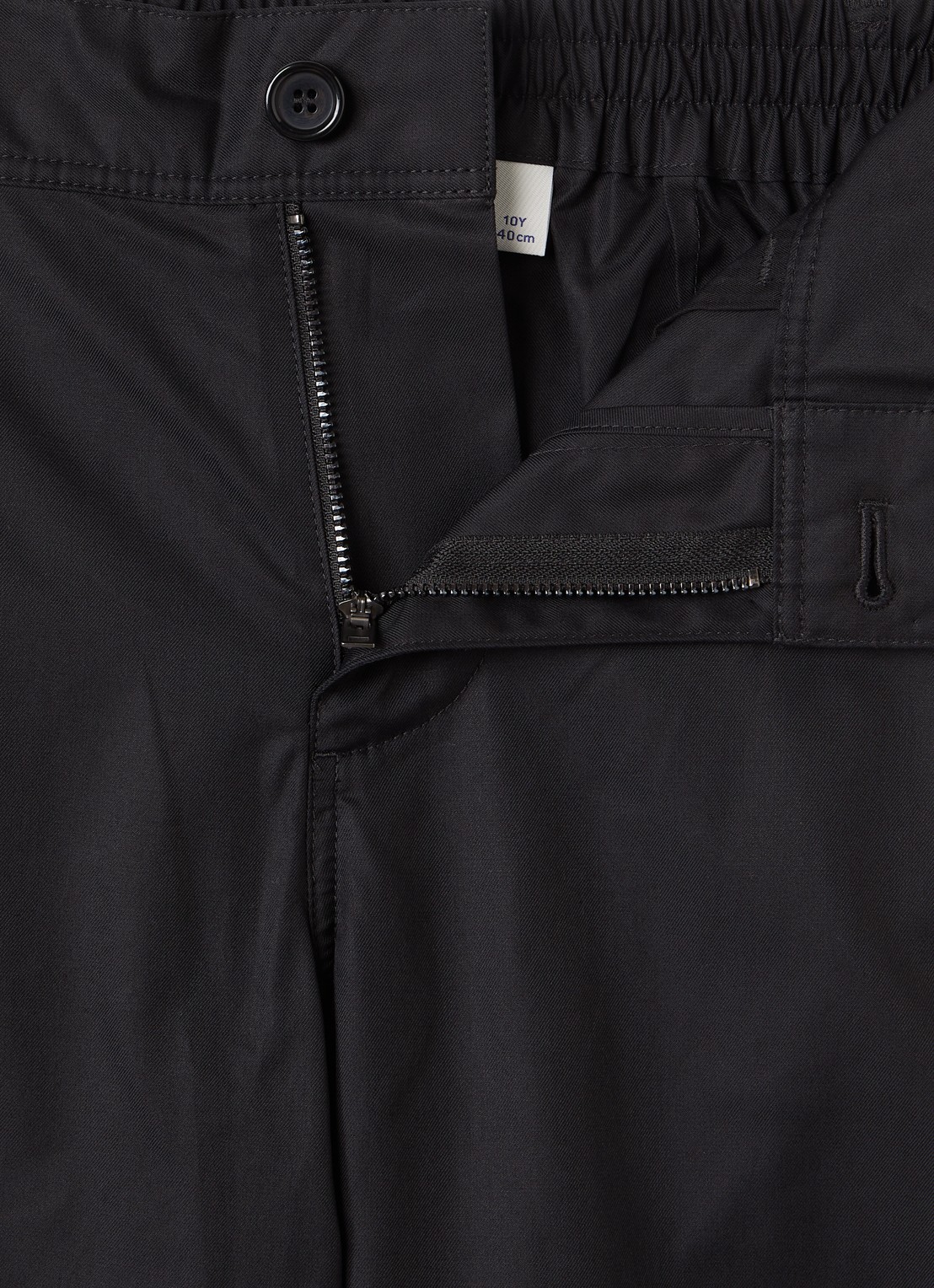 Burberry Sheldon loose fit pantalon - detail zwart