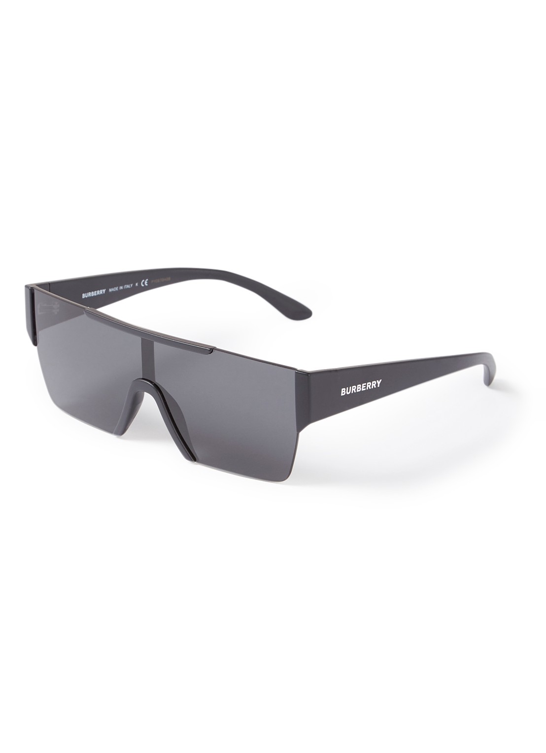 Burberry Shield zonnebril BE4291 - voorkant zwart