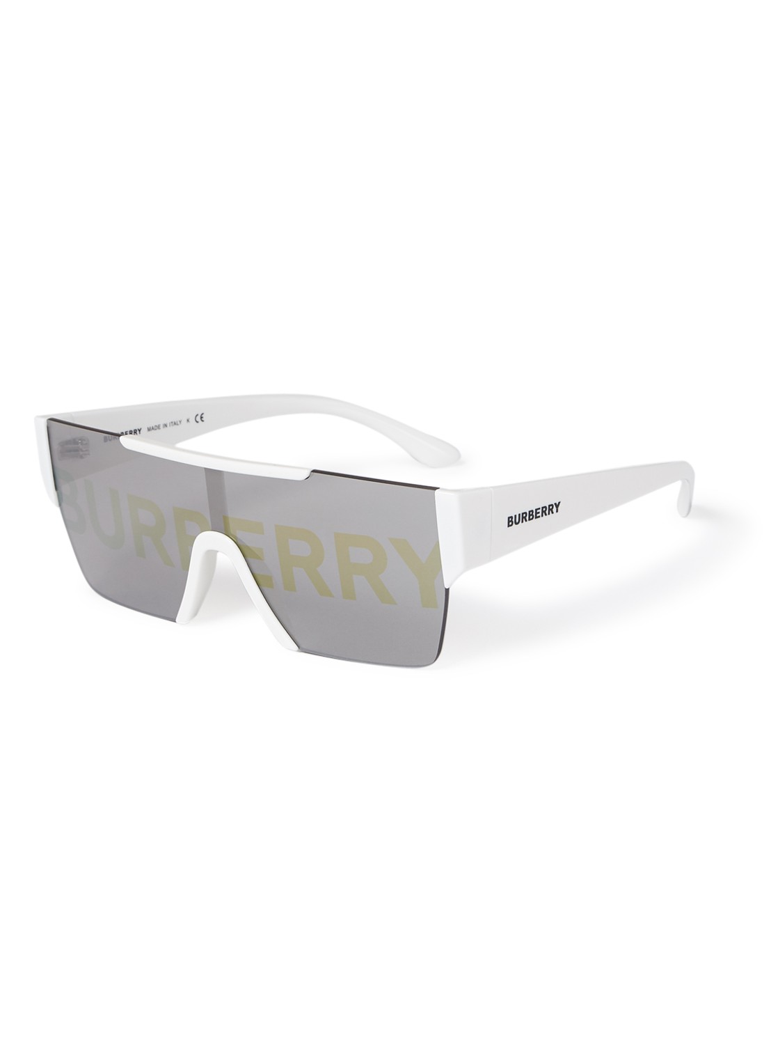 Burberry Shield zonnebril BE4291 - voorkant wit