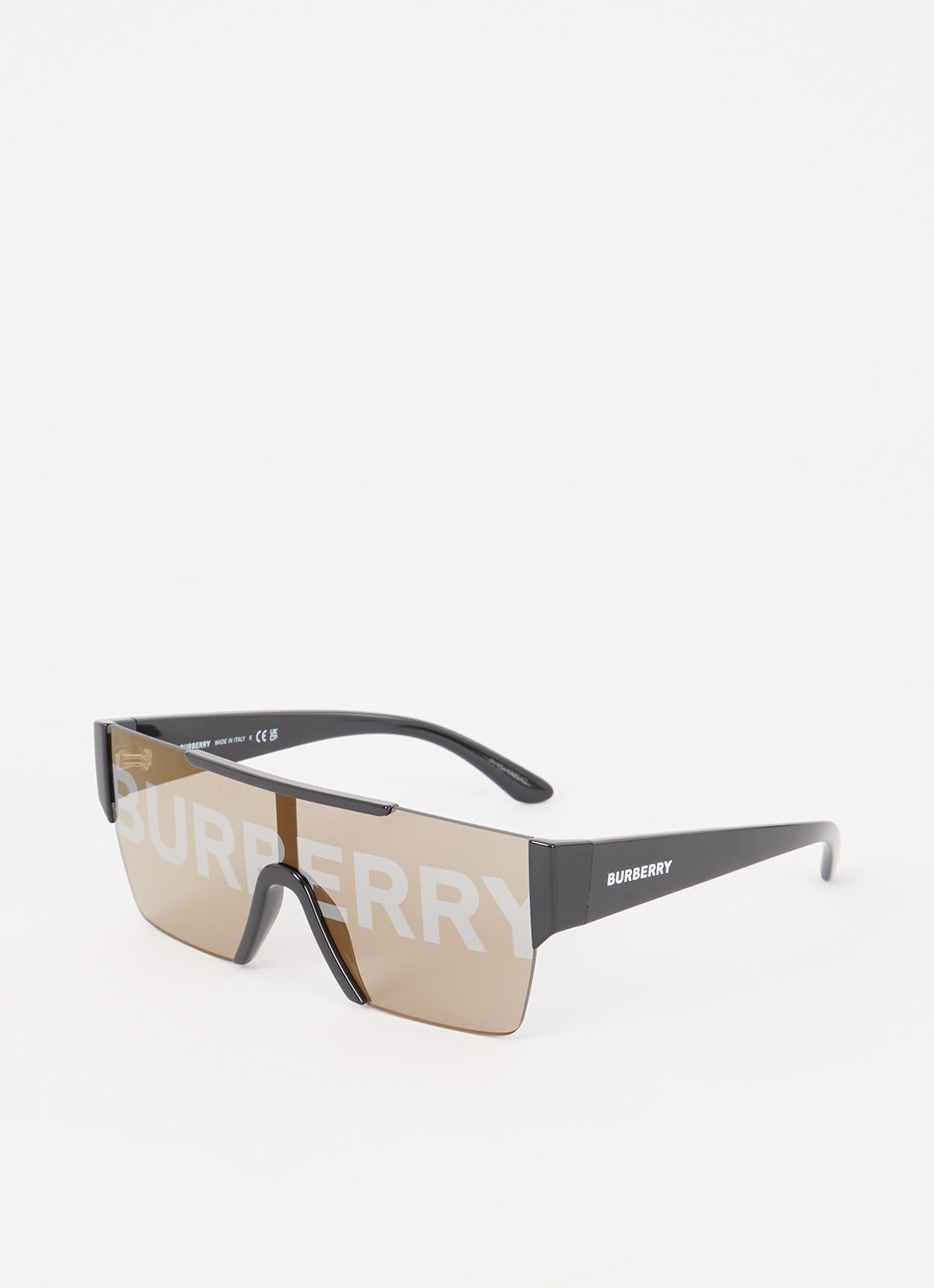 Burberry Shield zonnebril BE4291 - voorkant zwart