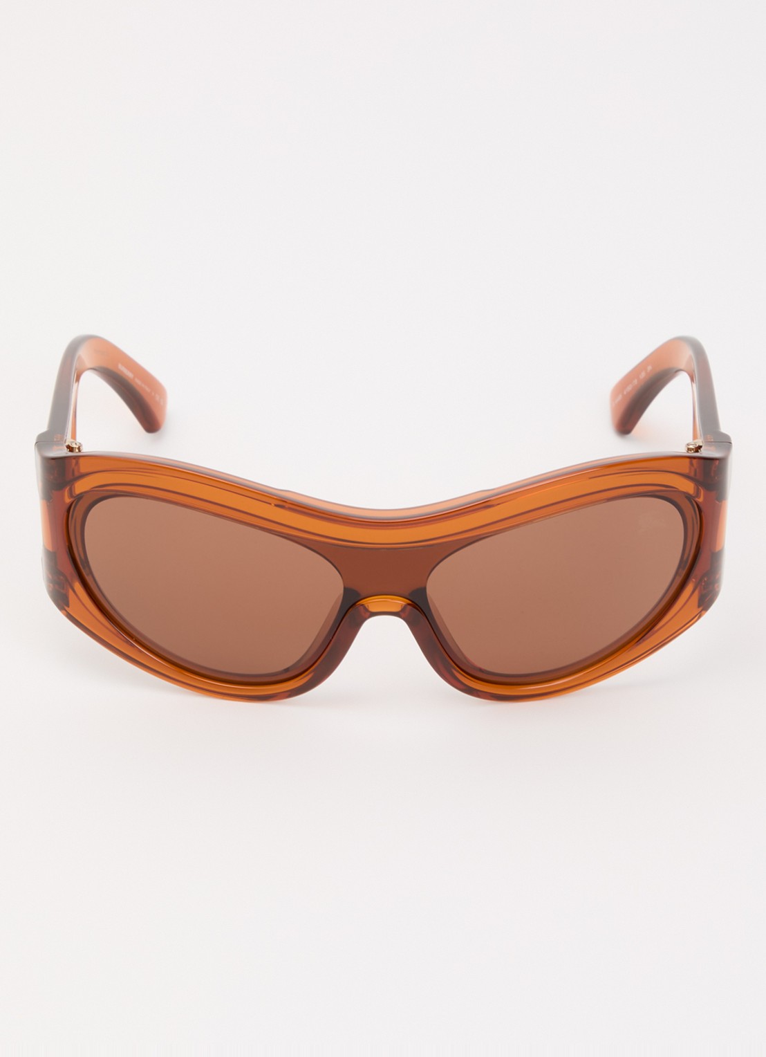 Burberry Shield zonnebril BE4465 - detail 2 roodbruin