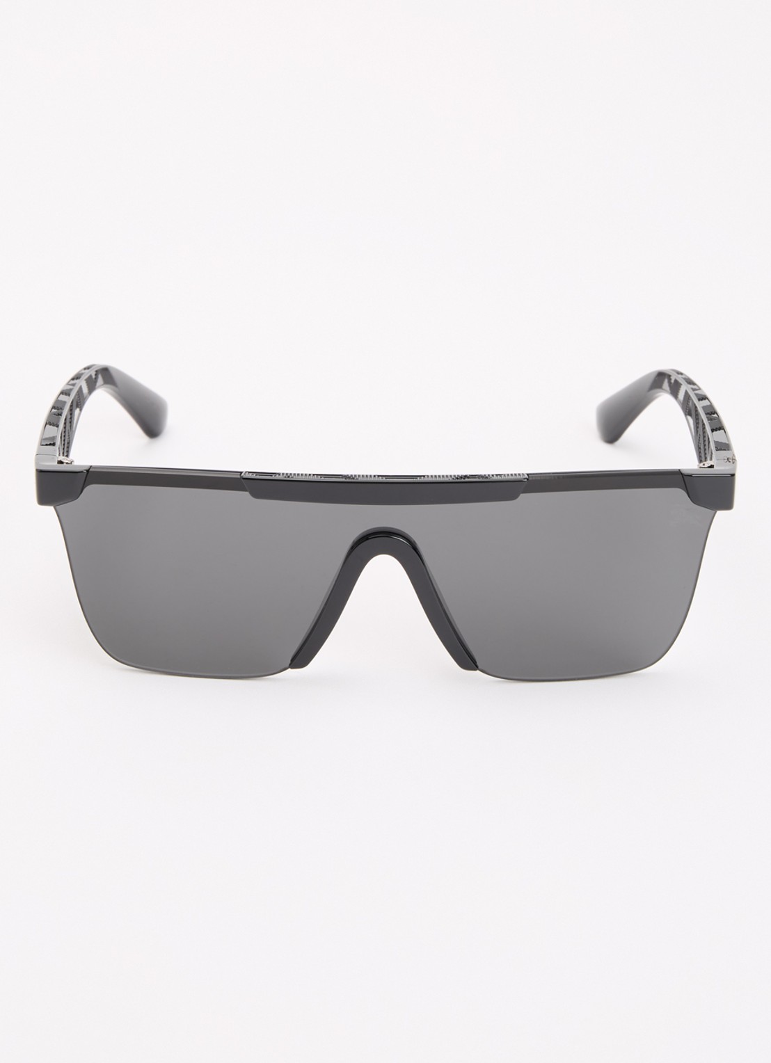 Burberry Shield zonnebril BE4480D - detail zwart