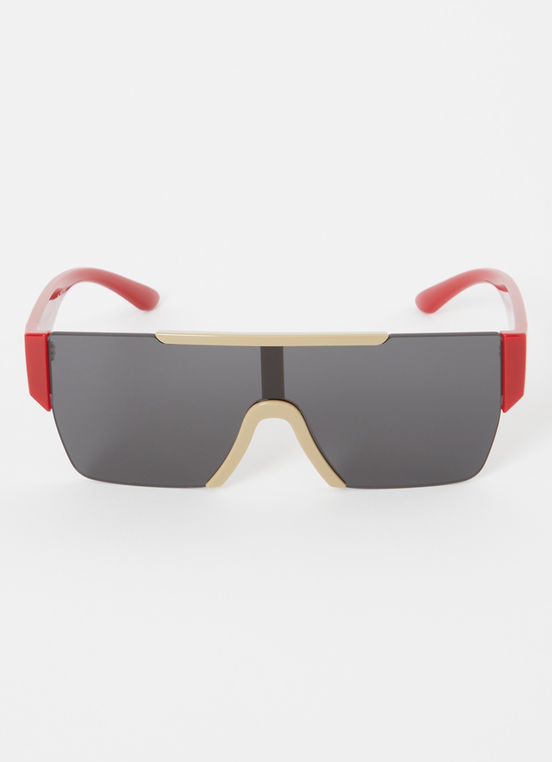 Burberry Shield zonnebril JB4387 - detail 2 rood